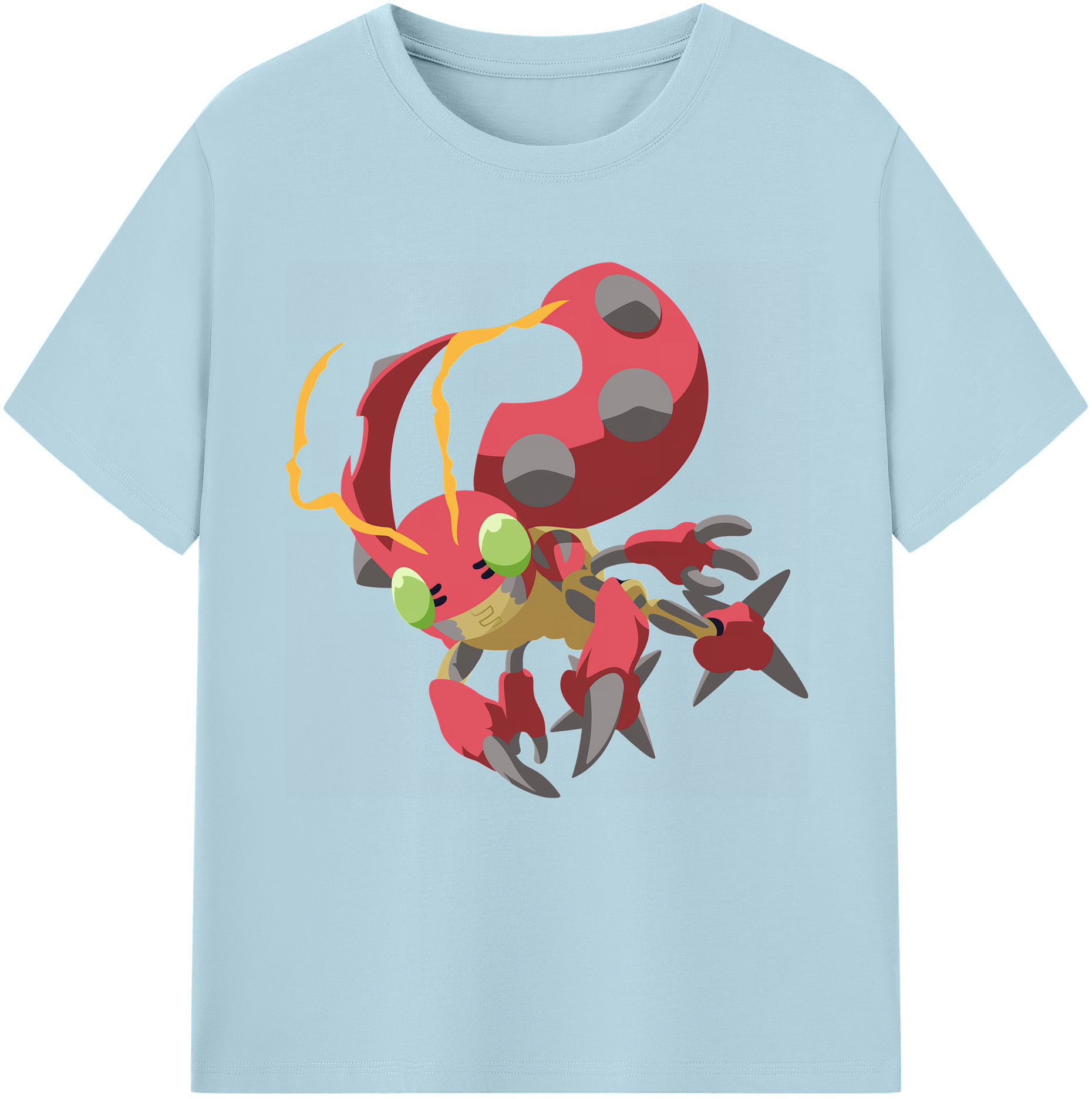 （画像用） Digimon デジタルモンスター/デジモン 綿100％半袖Tシャツ（フロントプリント）